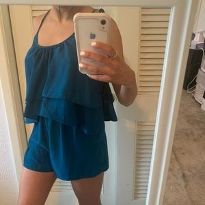 Forever 21 Blue Romper